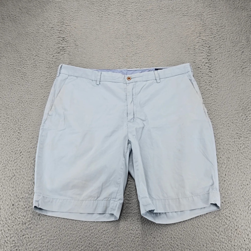 Polo Ralph Lauren Shorts Mens‎ 40 Blue Classic Fit Chino Flat Front